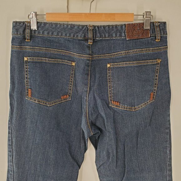 Michael Kors Womens Blue Jeans Size‎ 10 Boot Cut Straight - Picture 8 of 8